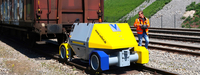 Robot VLEX rail-route -
Le véhicule sur rail comme sur route